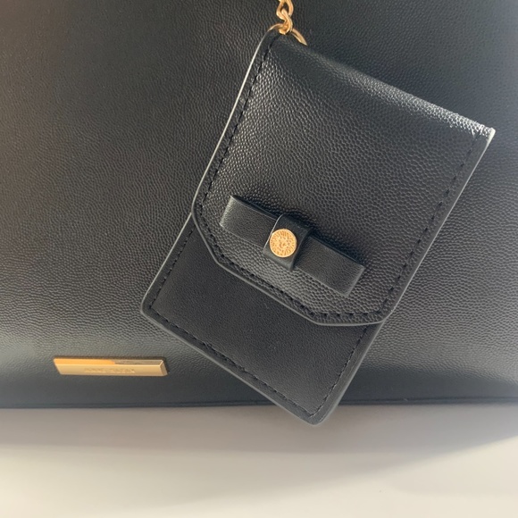 Anne Klein Winnie Tote Black Woman's Purse Bag NWT - Picture 2 of 10